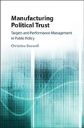 Cover: Manufacturing Political Trust - Cambridge University Press