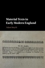 Cover: Material Texts in Early Modern England - Cambridge University Press