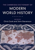 Cover: Cambridge Dictionary of Modern World History - Cambridge University Press