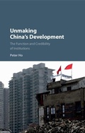 Cover: Unmaking China's Development - Cambridge University Press
