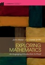 Cover: Exploring Mathematics - Cambridge University Press