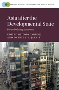 Cover: Asia after the Developmental State - Cambridge University Press