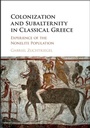 Cover: Colonization and Subalternity in Classical Greece - Cambridge University Press