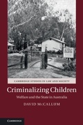 Cover: Criminalizing Children - Cambridge University Press