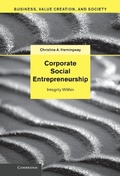 Cover: Corporate Social Entrepreneurship - Cambridge University Press