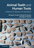 Cover: Animal Teeth and Human Tools - Cambridge University Press
