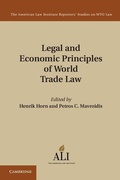 Cover: Legal and Economic Principles of World Trade Law - Cambridge University Press