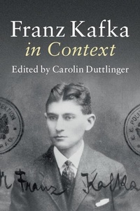 Enlarge image Cover: Franz Kafka in Context - Cambridge University Press
