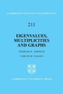 Cover: Eigenvalues, Multiplicities and Graphs - Cambridge University Press