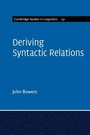 Cover: Deriving Syntactic Relations - Cambridge University Press