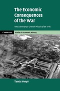 Cover: Economic Consequences of the War - Cambridge University Press