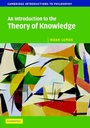 Cover: Introduction to the Theory of Knowledge - Cambridge University Press