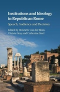 Cover: Institutions and Ideology in Republican Rome - Cambridge University Press