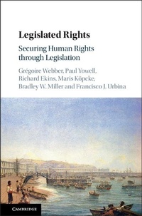 Enlarge image Cover: Legislated Rights - Cambridge University Press