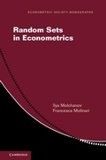 Cover: Random Sets in Econometrics - Cambridge University Press