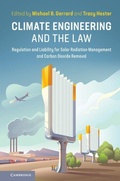 Cover: Climate Engineering and the Law - Cambridge University Press