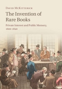 Abbildung von: Invention of Rare Books - Cambridge University Press