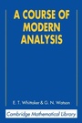 Cover: Course of Modern Analysis - Cambridge University Press