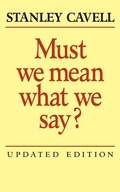 Cover: Must We Mean What We Say? - Cambridge University Press