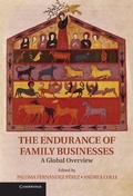 Cover: Endurance of Family Businesses - Cambridge University Press