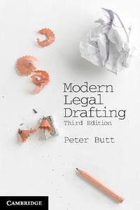 Enlarge image Cover: Modern Legal Drafting - Cambridge University Press