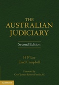 Cover: Australian Judiciary - Cambridge University Press