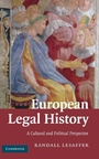 Cover: European Legal History - Cambridge University Press