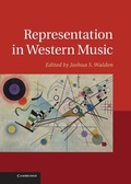 Cover: Representation in Western Music - Cambridge University Press