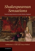 Cover: Shakespearean Sensations - Cambridge University Press