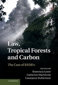 Cover: Law, Tropical Forests and Carbon - Cambridge University Press