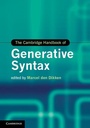Cover: Cambridge Handbook of Generative Syntax - Cambridge University Press