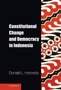 Cover: Constitutional Change and Democracy in Indonesia - Cambridge University Press