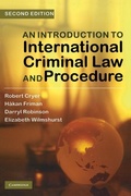 Cover: Introduction to International Criminal Law and Procedure - Cambridge University Press