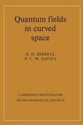 Cover: Quantum Fields in Curved Space - Cambridge University Press