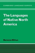 Cover: Languages of Native North America - Cambridge University Press