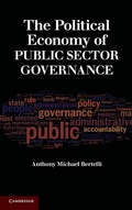 Cover: Political Economy of Public Sector Governance - Cambridge University Press