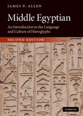 Cover: Middle Egyptian - Cambridge University Press