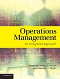 Cover: Operations Management - Cambridge University Press