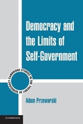 Cover: Democracy and the Limits of Self-Government - Cambridge University Press