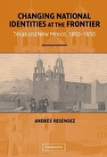 Cover: Changing National Identities at the Frontier - Cambridge University Press