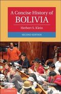 Cover: Concise History of Bolivia - Cambridge University Press