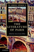 Cover: Cambridge Companion to the Literature of Paris - Cambridge University Press