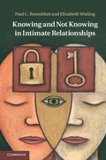 Cover: Knowing and Not Knowing in Intimate Relationships - Cambridge University Press