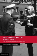 Cover: West Germany and the Global Sixties - Cambridge University Press
