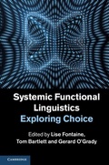 Cover: Systemic Functional Linguistics - Cambridge University Press