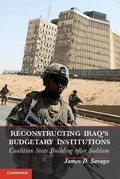Cover: Reconstructing Iraq's Budgetary Institutions - Cambridge University Press