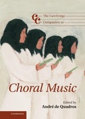 Cover: Cambridge Companion to Choral Music - Cambridge University Press
