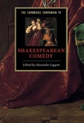 Cover: Cambridge Companion to Shakespearean Comedy - Cambridge University Press