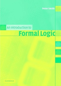 Enlarge image Cover: Introduction to Formal Logic - Cambridge University Press