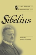 Cover: Cambridge Companion to Sibelius - Cambridge University Press